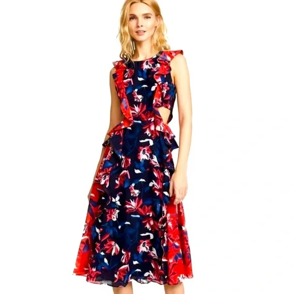 white christmas dresses Tanya Dress – babe main image 0